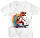 T-Rex Surfing Boys T-Shirts-4