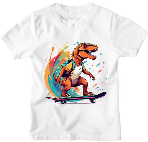 T-Rex Surfing Boys T-Shirts