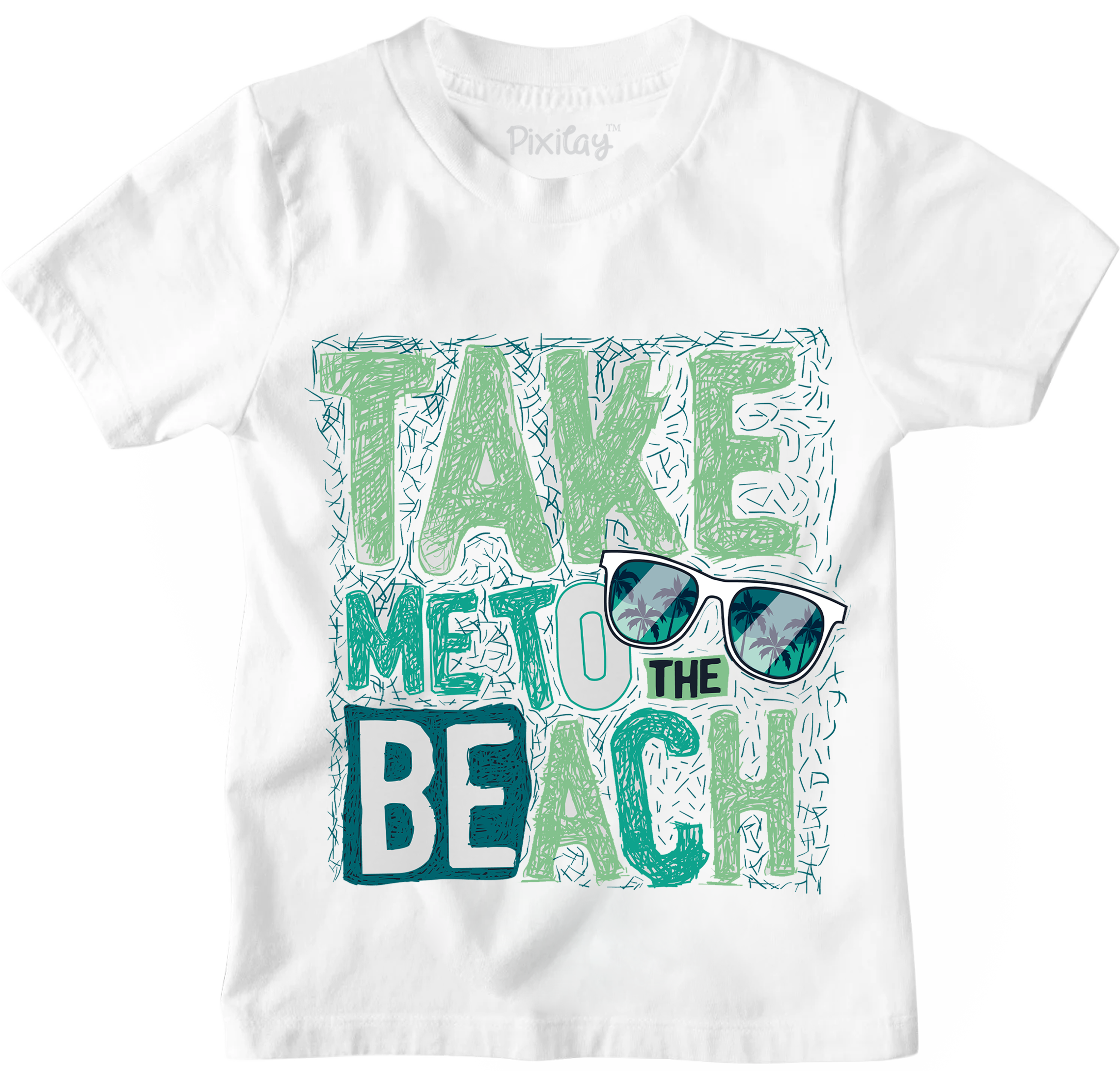 Buy white Take Me to the Beach Graphic Tee
