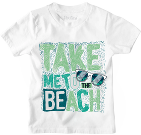 Buy white Take Me to the Beach Graphic Tee