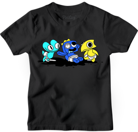 Buy black Unisex Baby Rainbow Friends T-Shirt