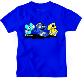 Buy blue Unisex Baby Rainbow Friends T-Shirt