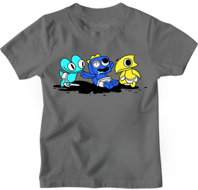 Buy gray Unisex Baby Rainbow Friends T-Shirt