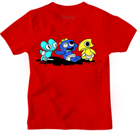 Buy red Unisex Baby Rainbow Friends T-Shirt