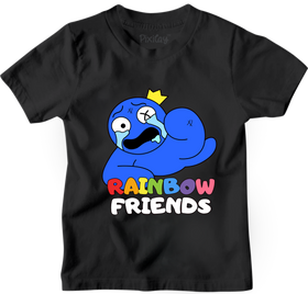 Buy black Unisex Crying Blue T-Shirt