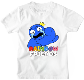 Buy white Unisex Crying Blue T-Shirt