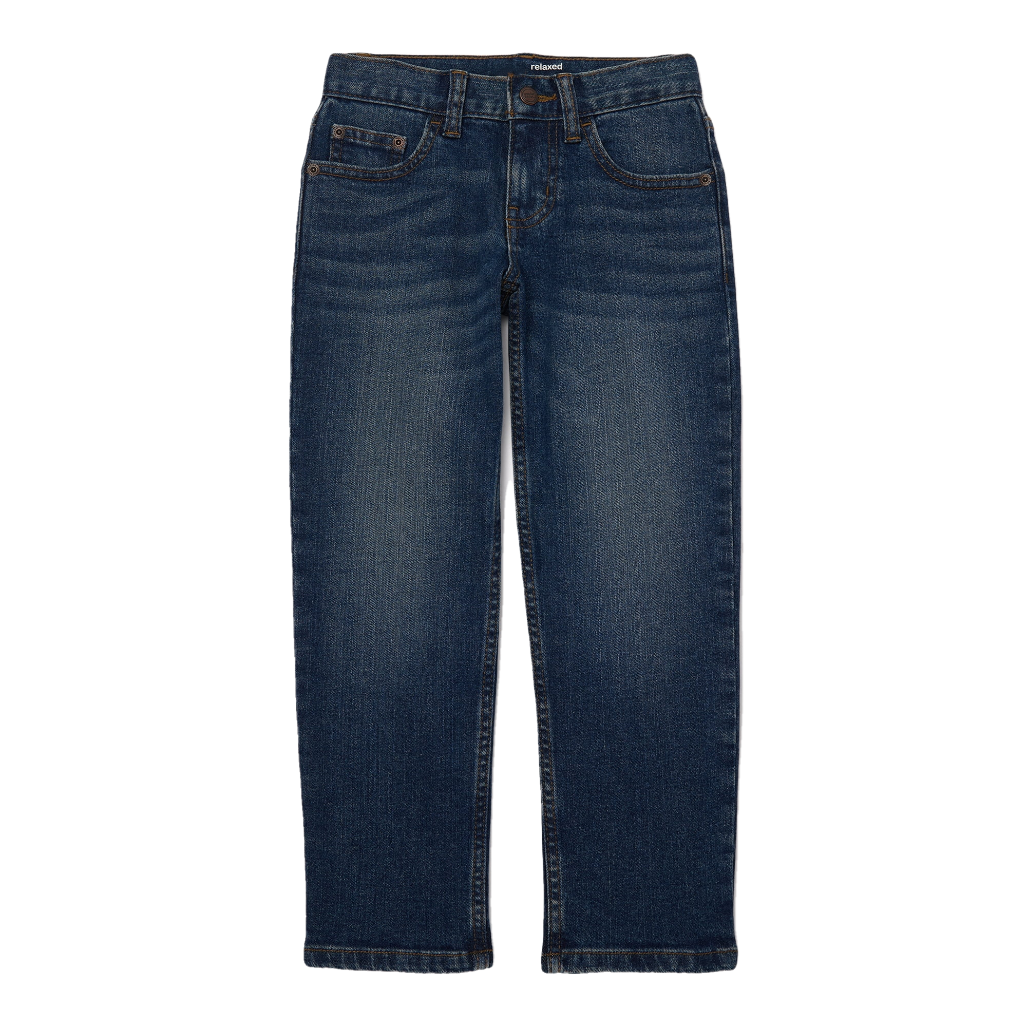 Boys Relaxed Denim Jeans, Sizes 4-18